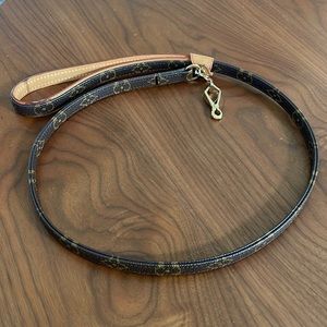 Louis Vuitton Monogram Baxter Dog Leash